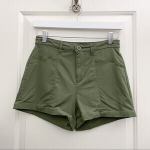 Active USA Olive Green Shorts